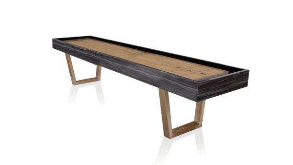 long wood table with numbers