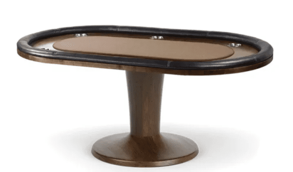 brown cloth table