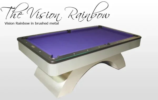 The Item #GW5055-PT rainbow pool table.