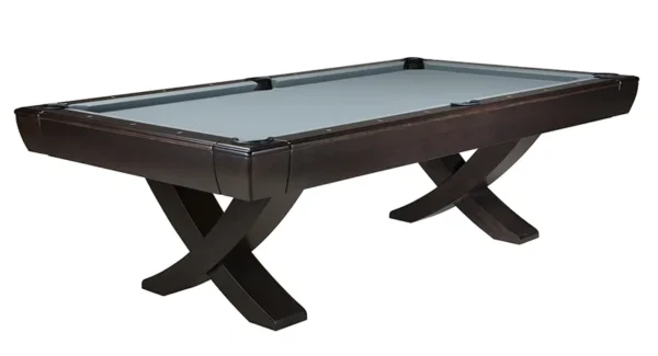 A pool table with an Item # CH5047-PT table top.