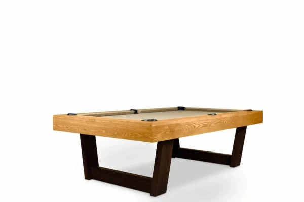 A Item # VG5182-PT with a wooden top and black legs.