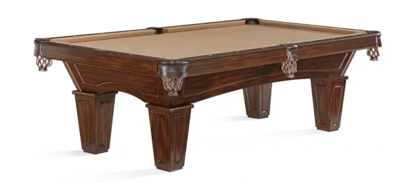 A pool table with a Item # BR5231-PT top.
