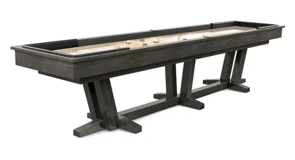 a stunning Shuffleboard Table on display
