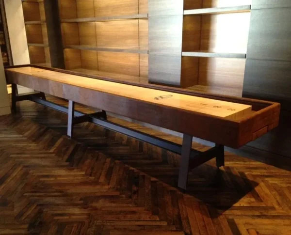 Item # HU6044-SH wooden shuffleboard table