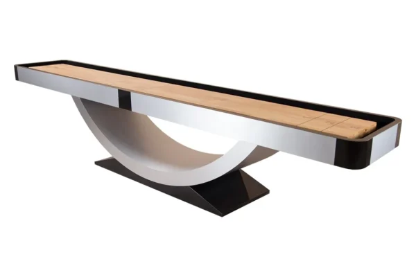 Luxor Shuffleboard Table on display