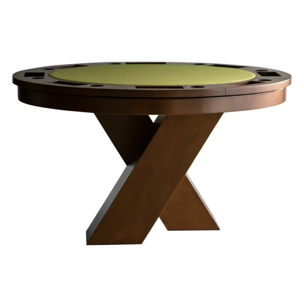 Game Table with a green surface