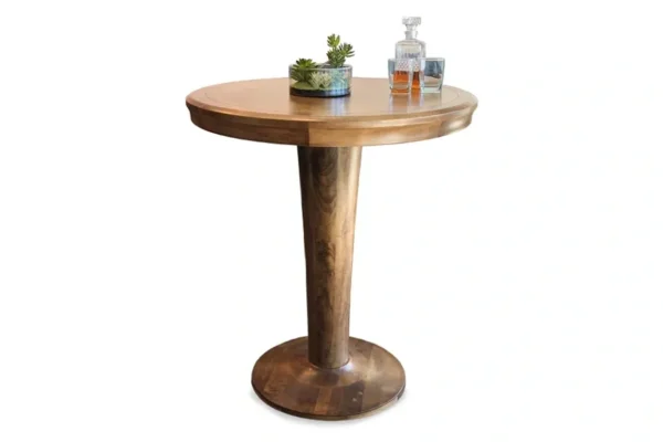 California House Pub Table with Drinks