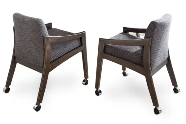 pair of C7810 game chair on display