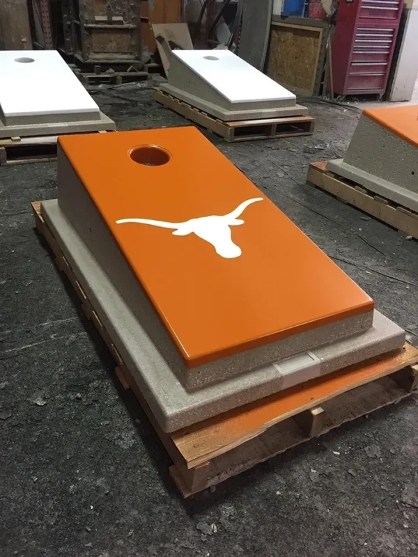 Texas longhorns cornhole set.