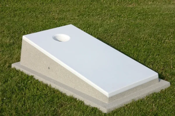 Cornhole Game Concrete on the display of the website