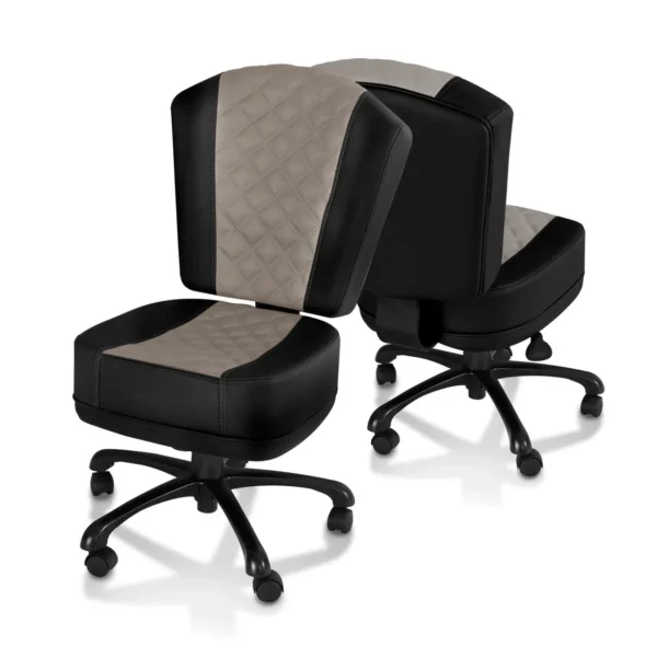 two Cheap Poker Chairs on display