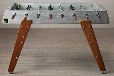 A Item # MO17001-FB with metal legs and wooden legs.