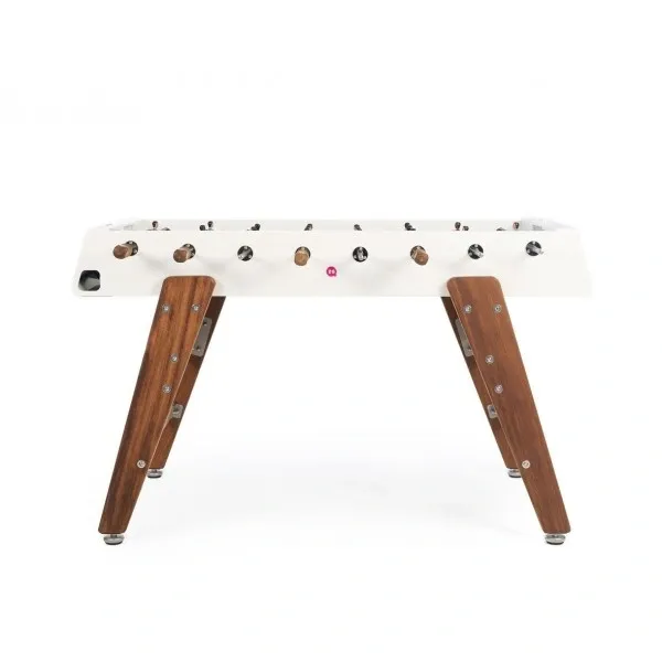 A white Item # MO17001-FB with wooden legs.