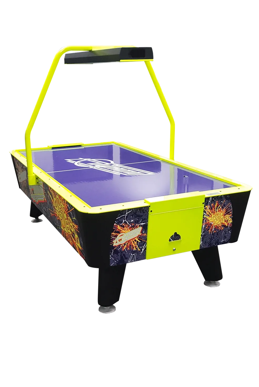 An Item # MO17001-FB with a purple and yellow design.