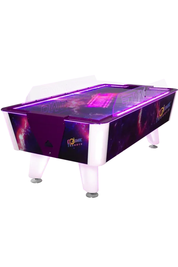 An Item # MO17001-FB with purple lights and a purple background.