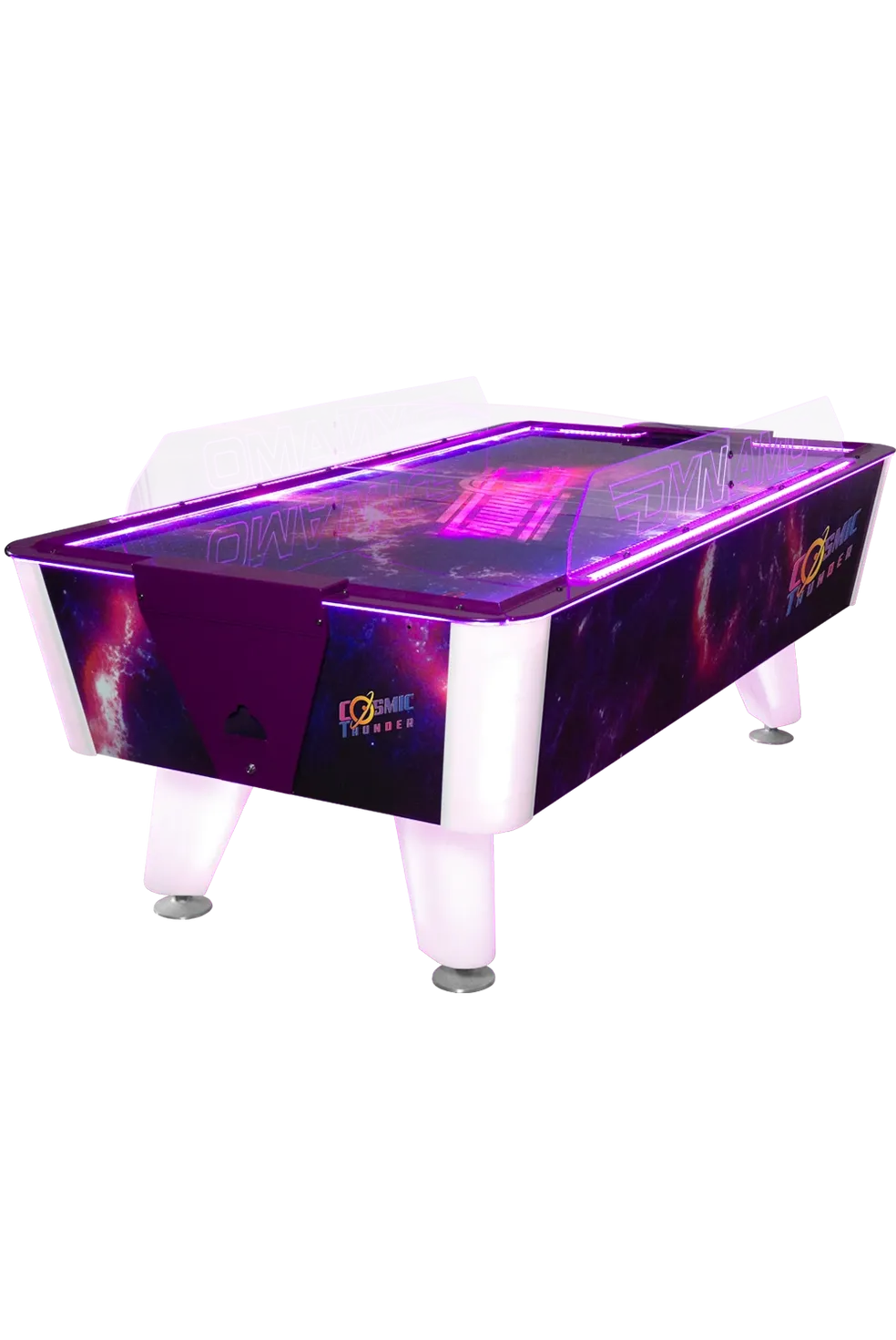 An Item # MO17001-FB with purple lights and a purple background.