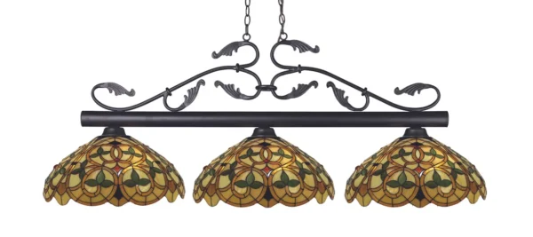 Three Item # ZL26042-LT tiffany style pendant.