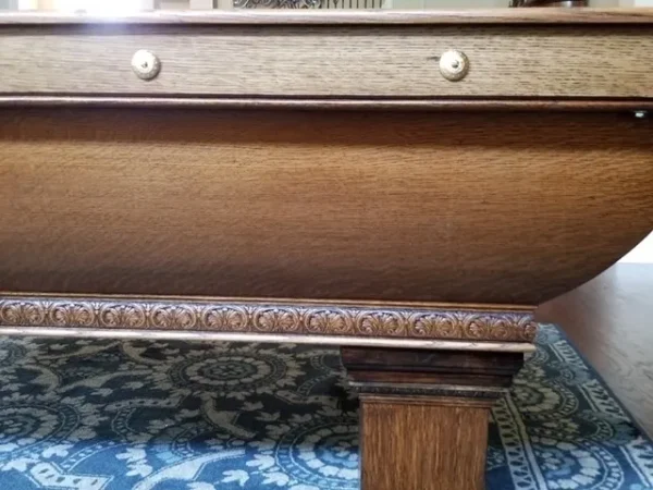 A billiard table with Item # BR19048-AT.