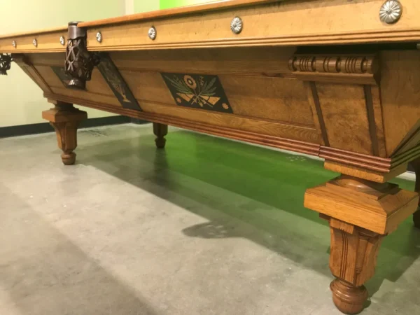 A pool table with Item # BR19020-AT.