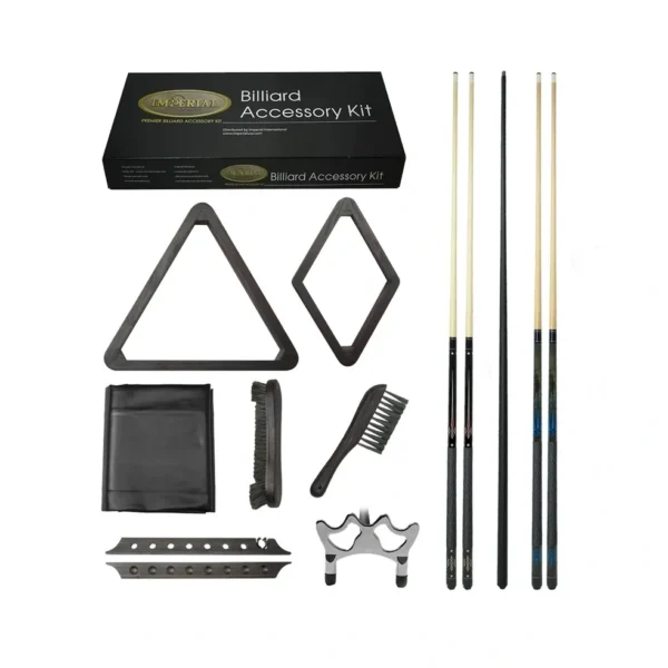 A set of Item # IM25016-AC cues and accessories.